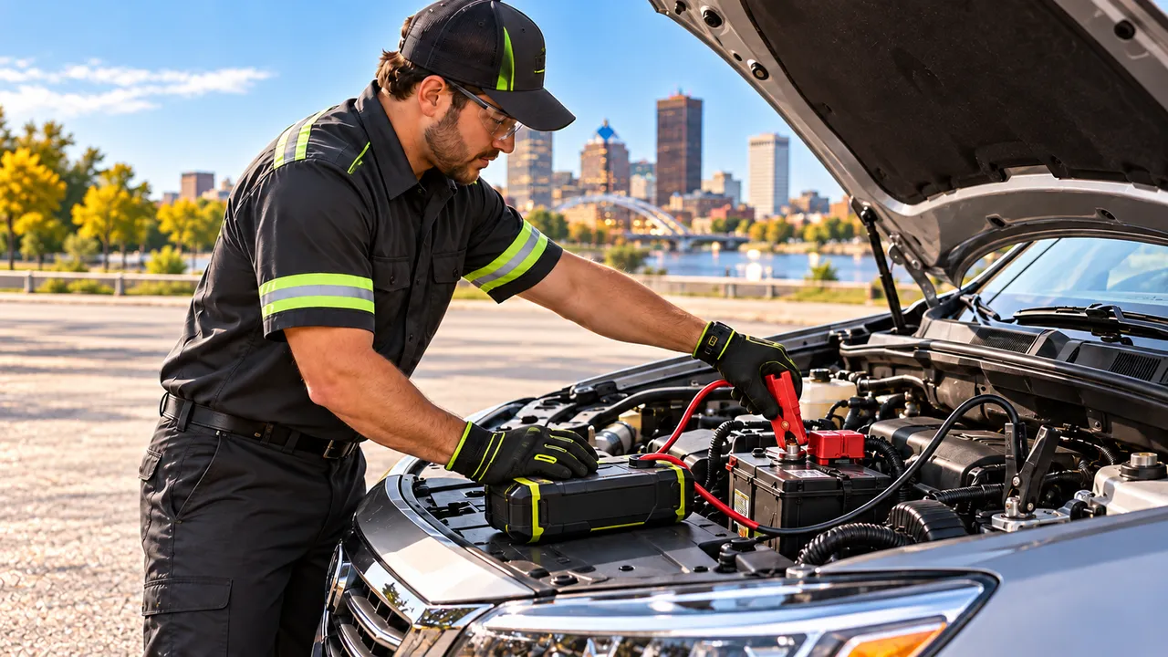 Battery Jump Start in Rochester, NY